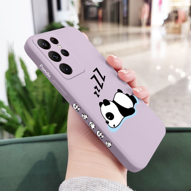 Sleepy Panda Phone Case For Samsung