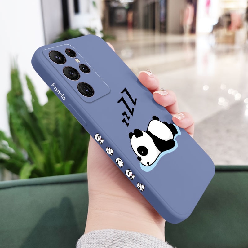 Sleepy Panda Phone Case For Samsung