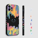 Black with Smile Face