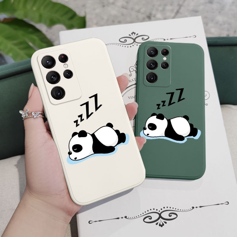 Sleepy Panda Phone Case For Samsung