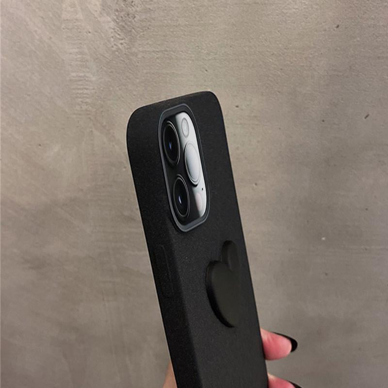 Love Heart Soft Case Wrist Strap For Samsung