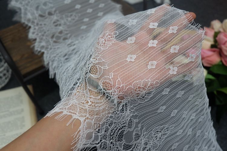 Lace Trim Fabric Width 24 cm LT0078-Lace Fabric Shop