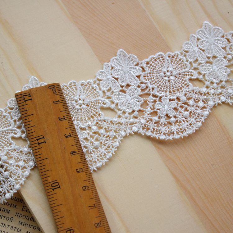Guipure Lace Trimming Width 4-6 cm LT0191-Lace Fabric Shop