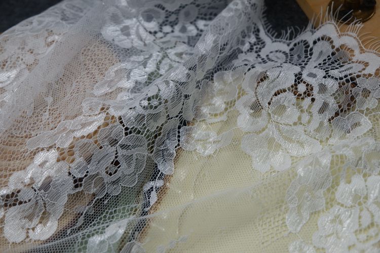 Shine Lace Materials Trim Width 25 cm LT0295-Lace Fabric Shop