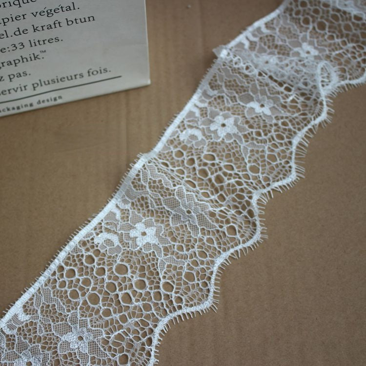 Hollow Chantilly Lace Trims Width 6-17 cm LT0321-Lace Fabric Shop