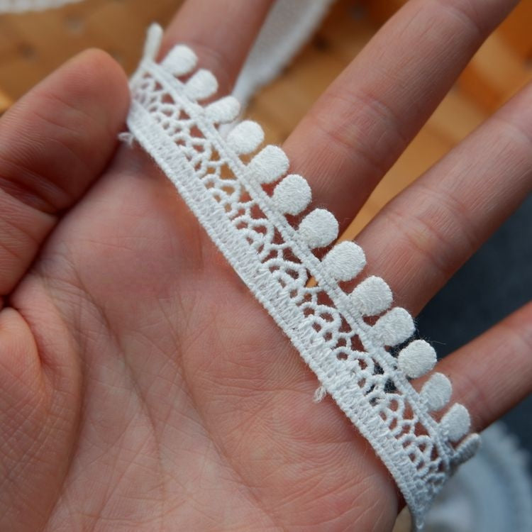 Guipure Cloth Cuff Lace Trim Material LT0231-Lace Fabric Shop