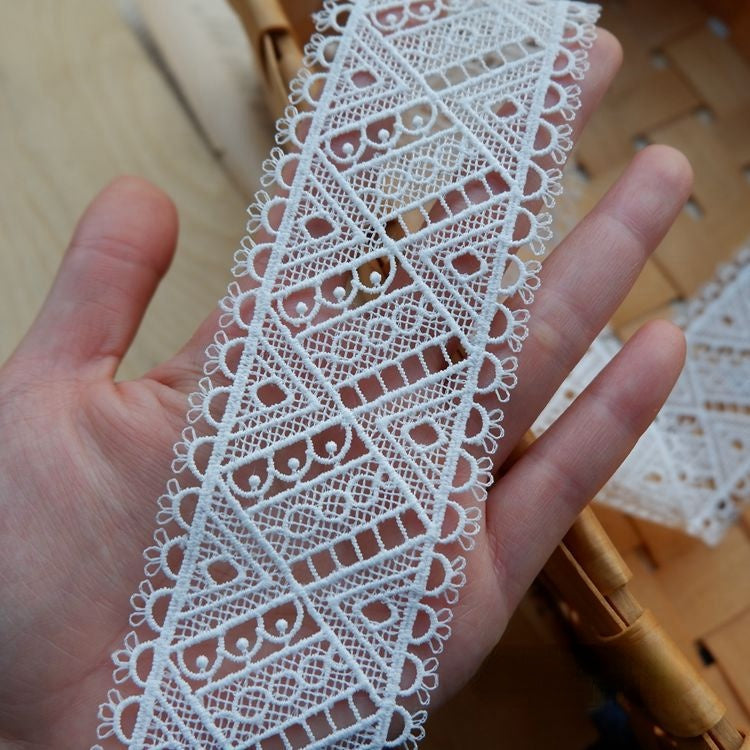 Guipure Lace Trims Width 2-4 cm LT0176-Lace Fabric Shop
