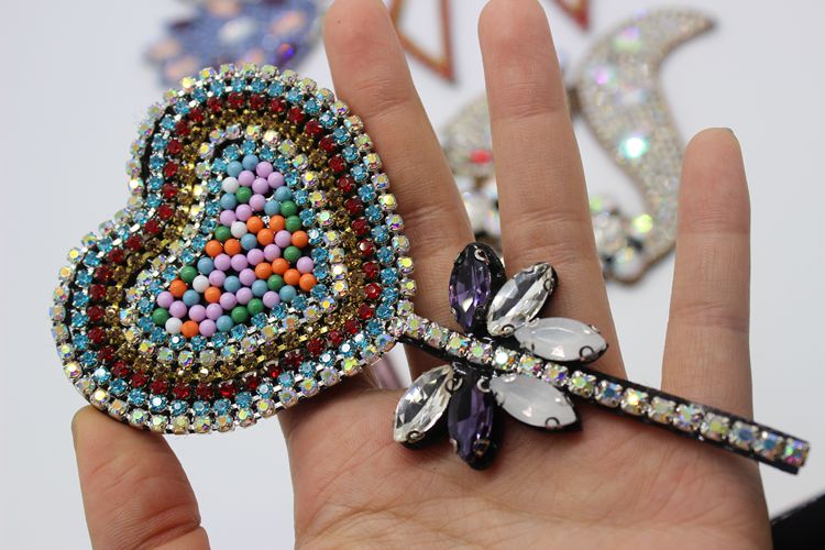 Bead Brooch DIY Cloth Accessories BA0054-Lace Fabric Shop