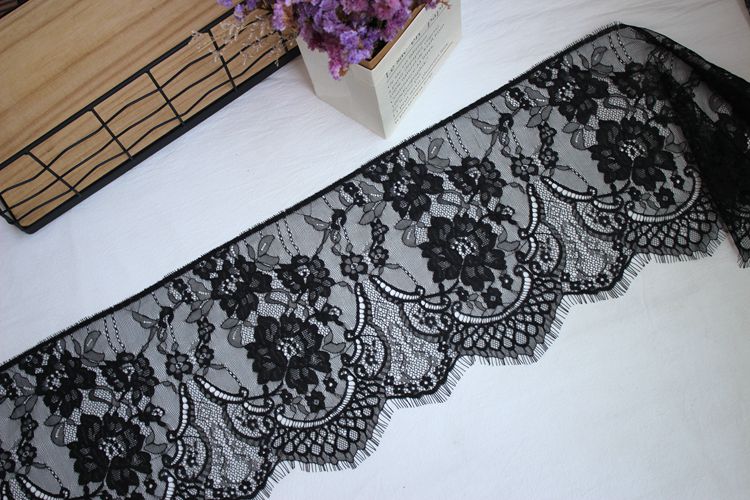 Color Lace Trim Fabrics Width 25 cm CL0050-Lace Fabric Shop