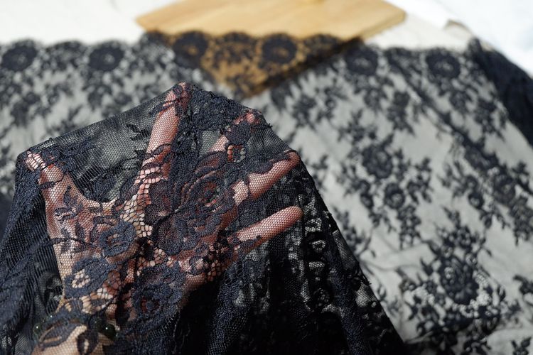 Wedding Lace Fabrics Width 150 cm CHL0061-Lace Fabric Shop