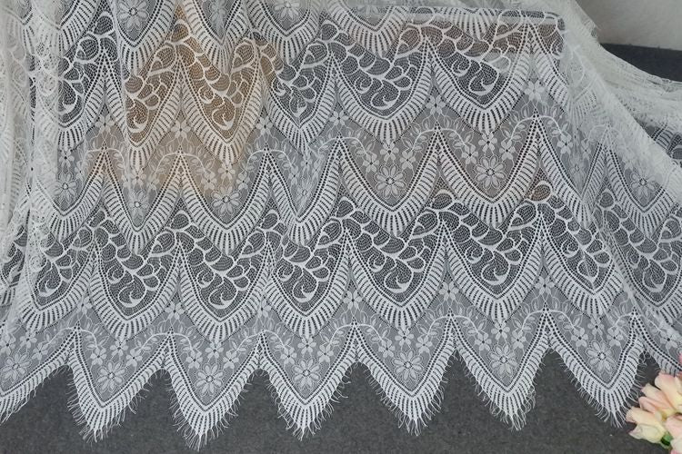 Chantilly Lace Width 150 cm CHL0038-Lace Fabric Shop