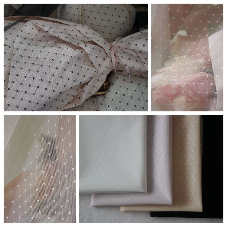 Dot Tulle Mesh Lace Fabrics Width 150cm TF0101-Lace Fabric Shop