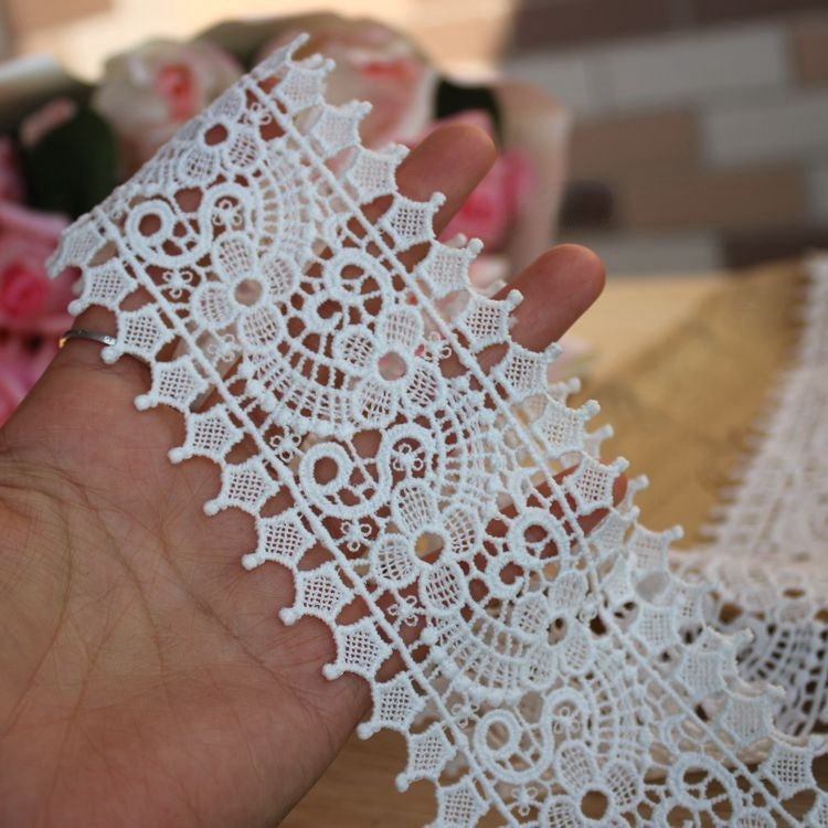 Geometric Lace Trim Fabric Width 5-7 cm LT0341-Lace Fabric Shop