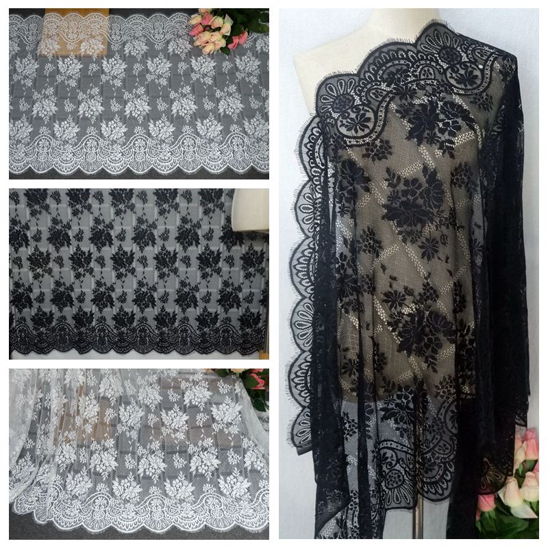 Chantlly Lace Width 70-150 cm CHL0070-Lace Fabric Shop