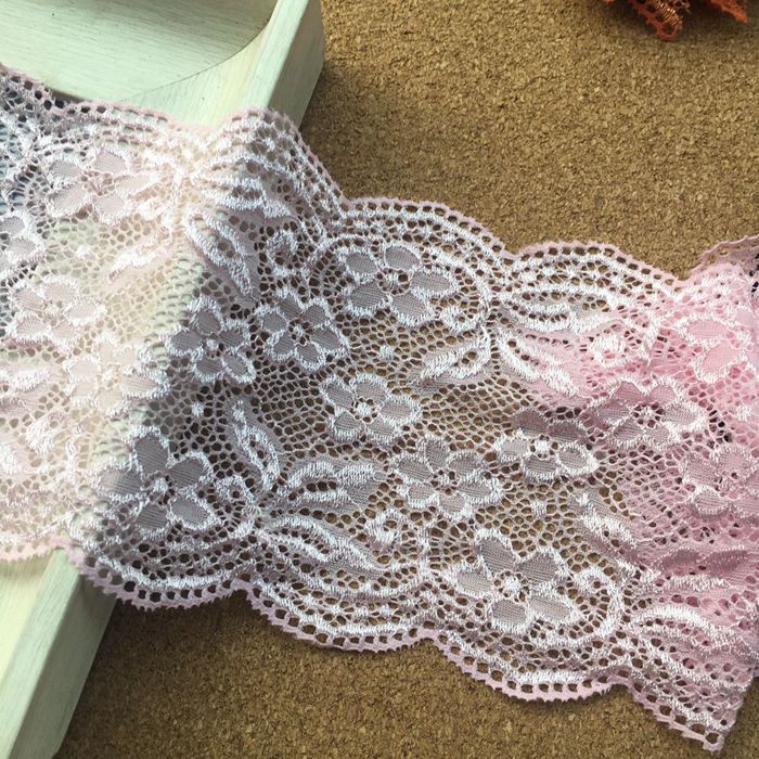 Stretch Color Lace Trim Width 14 cm CL0045-Lace Fabric Shop