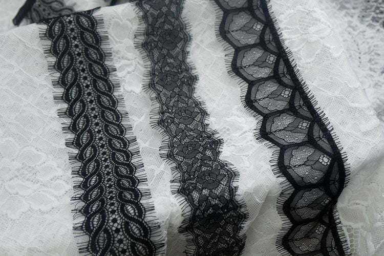 Chantilly Lace Trimming Width 6 cm LT0158-Lace Fabric Shop