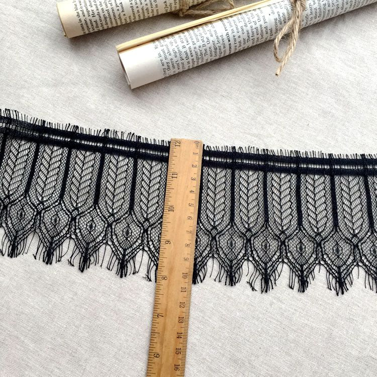 Guipure Lace Trim Width 10-21 cm LT0181-Lace Fabric Shop