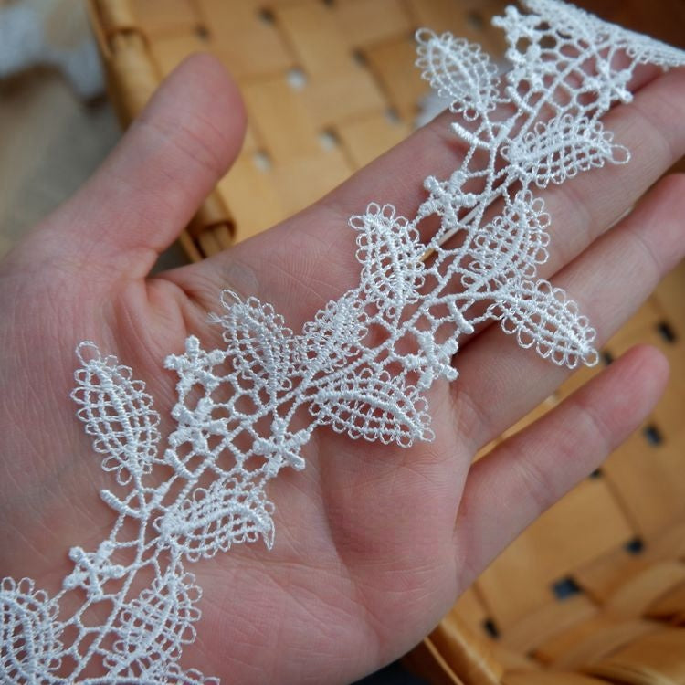 Wedding Materials Narrow Lace Trim LT0227-Lace Fabric Shop