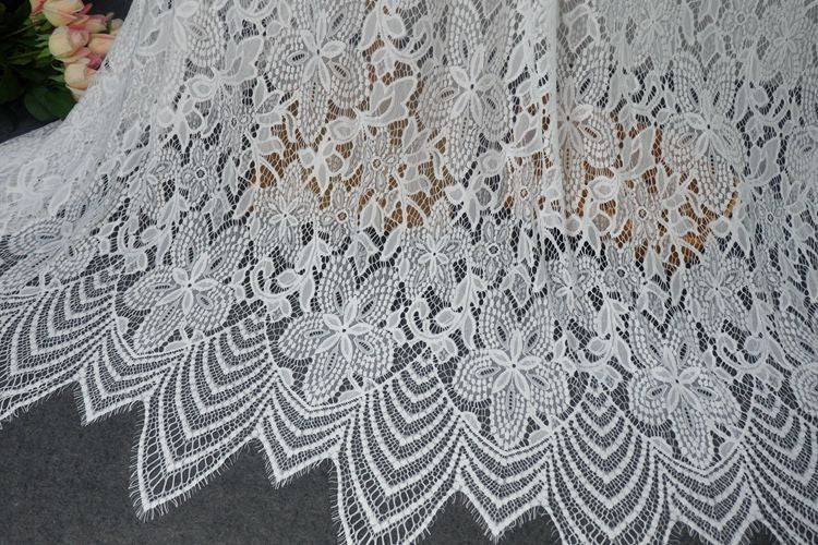 Guipure Lace Width 150cm GL0024-Lace Fabric Shop
