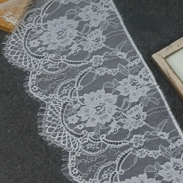 Lace Trims Width 16-38 cm LT0106-Lace Fabric Shop