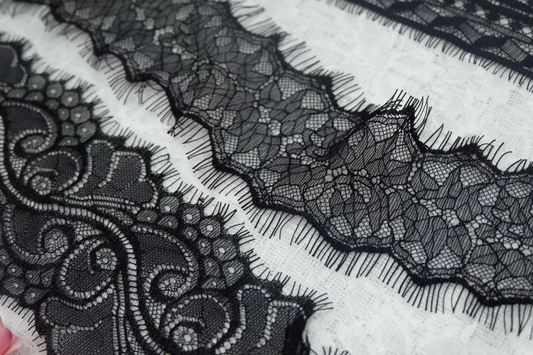 French Lace Trim Width 7-10 cm LT0034-Lace Fabric Shop