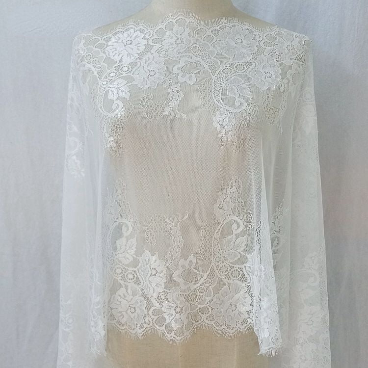 Wedding Chantilly Lace Width 46-56 cm CHL0090