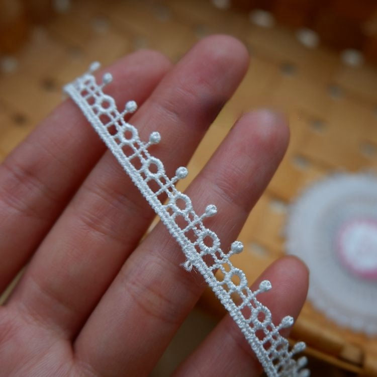 Wedding Materials Narrow Lace Trim LT0227-Lace Fabric Shop