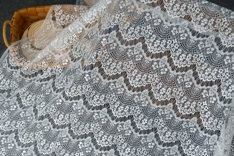Thin Guipure Lace Width 150cm GL0007-Lace Fabric Shop