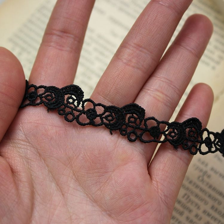 3D Lace Trim Width 1-2 cm LT0069-Lace Fabric Shop