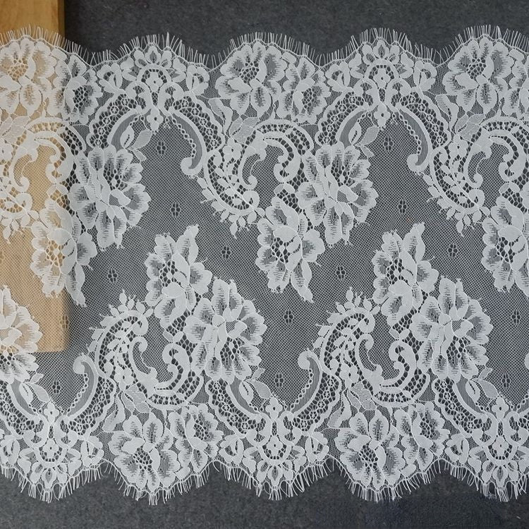 Lace Trim Material Width 33-46 cm LT0249-Lace Fabric Shop