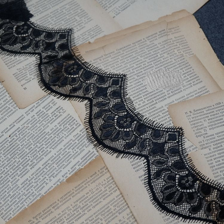 Chantilly Trims Fabric Width 6-8 cm LT0121-Lace Fabric Shop