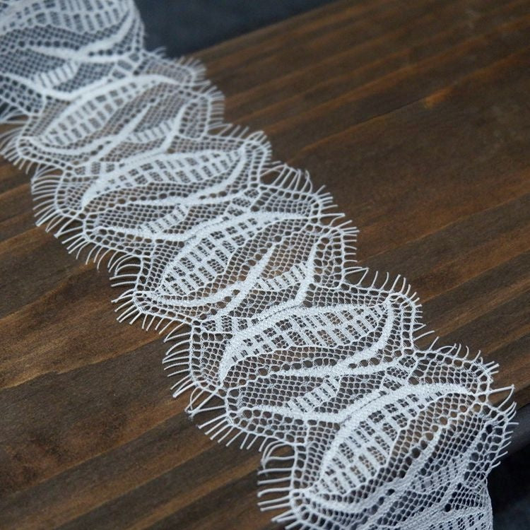 Eyelash Lace Trim Width 4-8 cm LT0009-Lace Fabric Shop