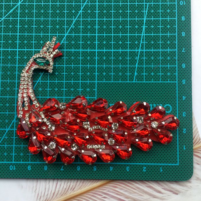 Beaded Clothes Patch Accessories BA0079