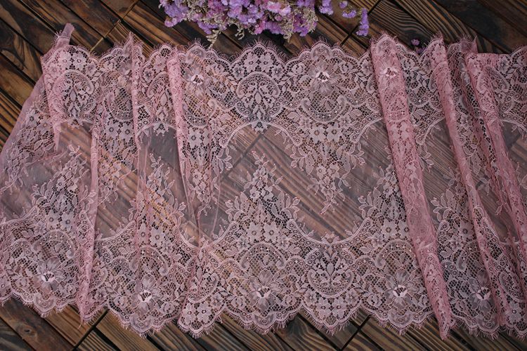 Chantilly Color Lace Width 43-45 cm CL0016-Lace Fabric Shop