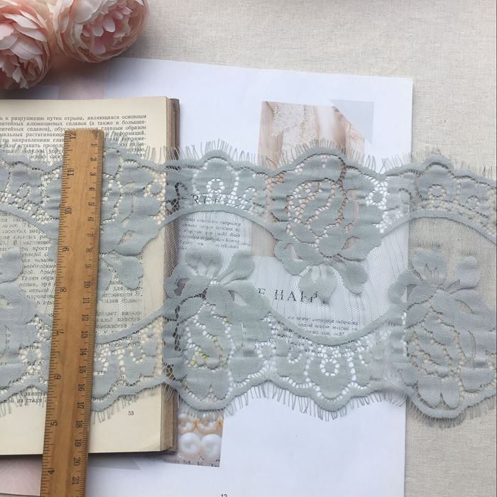 Color Lace Trim Fabric Width 17 cm CL0049-Lace Fabric Shop