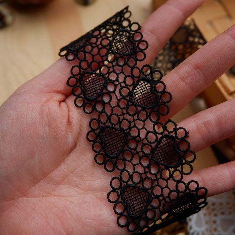 Narrow Lace Trim Width 2-5 cm LT0177-Lace Fabric Shop