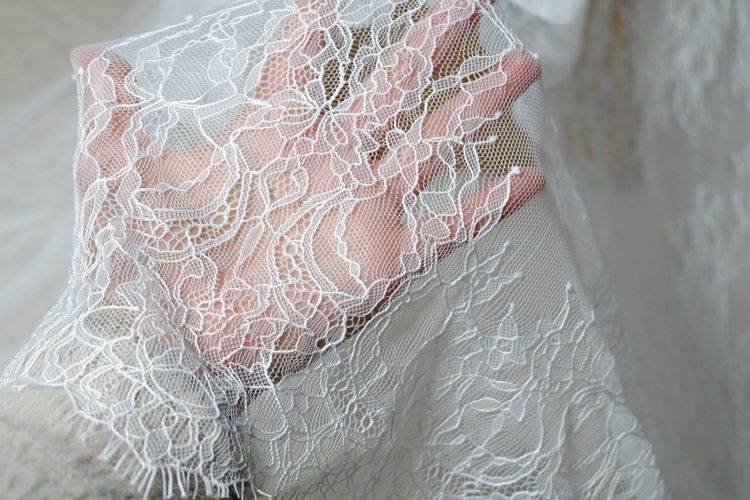3D Chantilly Lace Width 150 cm CHL0025-Lace Fabric Shop