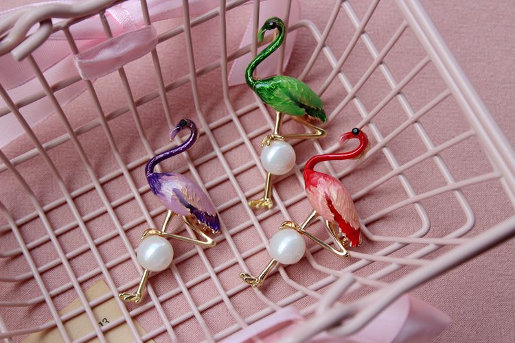 Metal Pearl Brooch Cloth Accessories BA0055-Lace Fabric Shop
