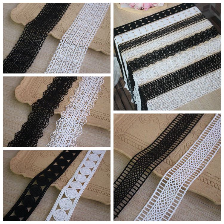 Geometric Lace Trim Material Width 4-7 cm LT0347-Lace Fabric Shop
