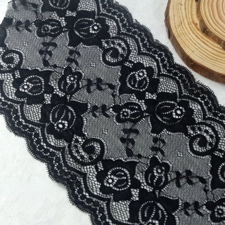 Underwear Stretch Lace Trim Fabric 15-21 cm LT0259-Lace Fabric Shop
