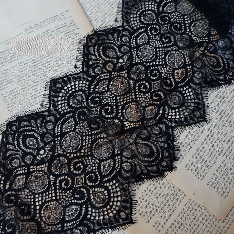 Guipure Lace Trim Fabric Width 19 cm LT0205-Lace Fabric Shop