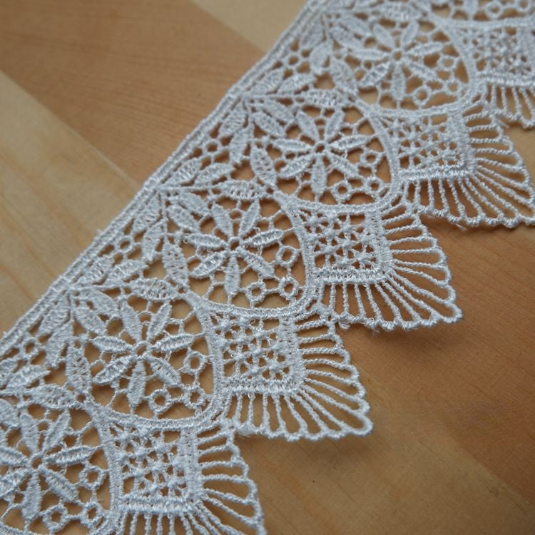 Guipure Lace Trims Width 4-6 cm LT0118-Lace Fabric Shop