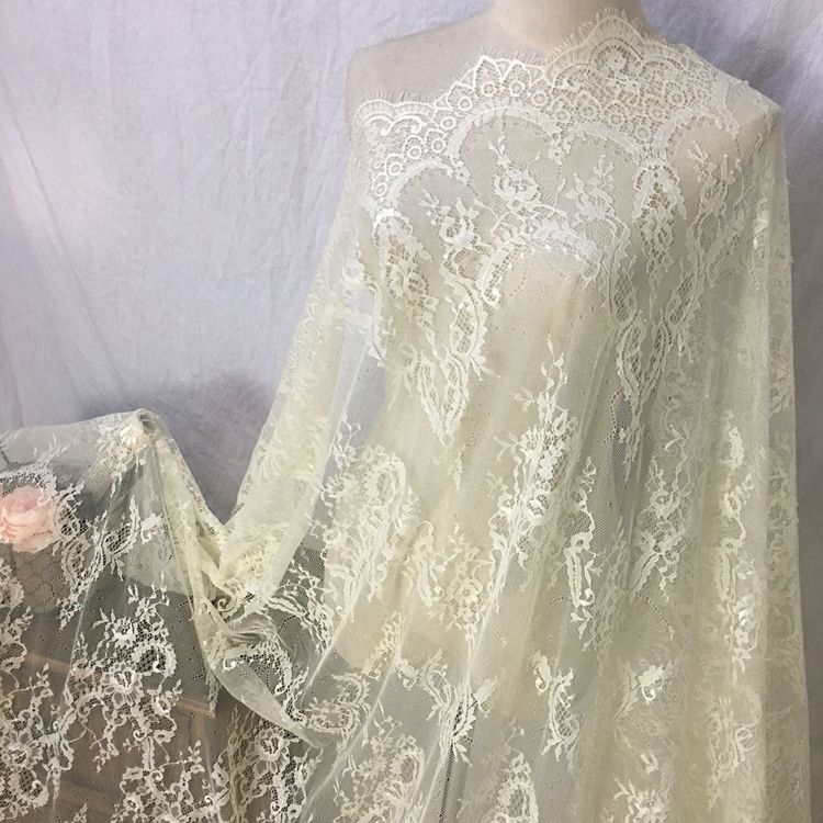 Chantilly Color Lace Width 150 cm CL0024-Lace Fabric Shop