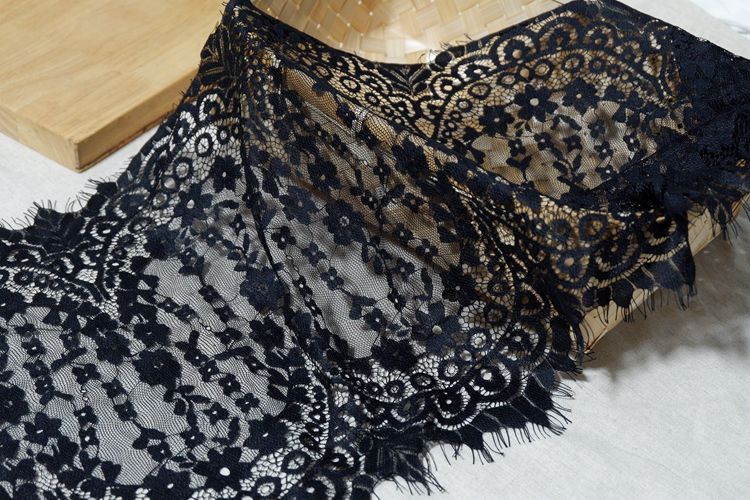 Guipure Lace Trims Width 34-50 cm GL0055-Lace Fabric Shop