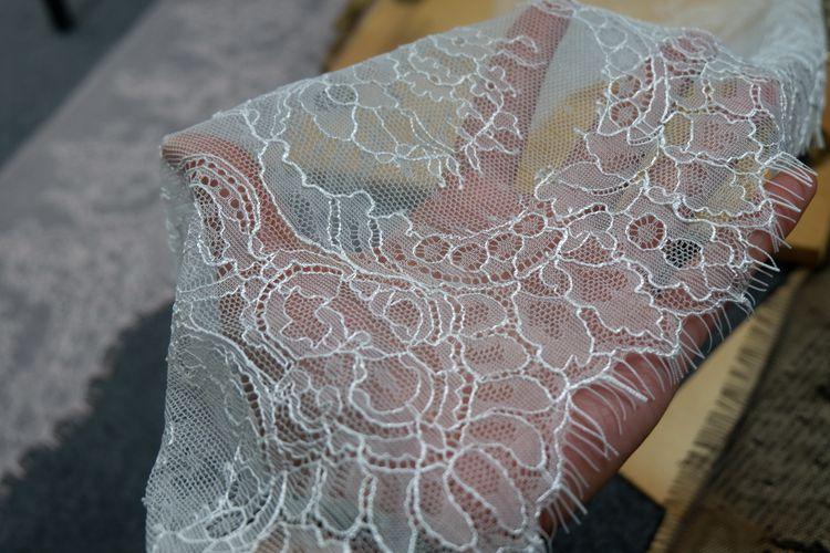 Chantilly Color Lace Width 22 cm CL0003-Lace Fabric Shop