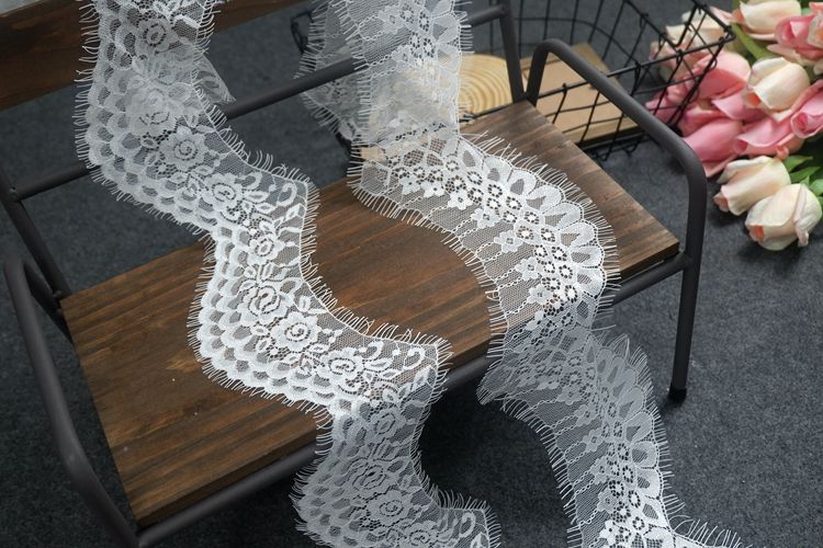 Lace Trim Fabrics Width 8-9 cm LT0086-Lace Fabric Shop