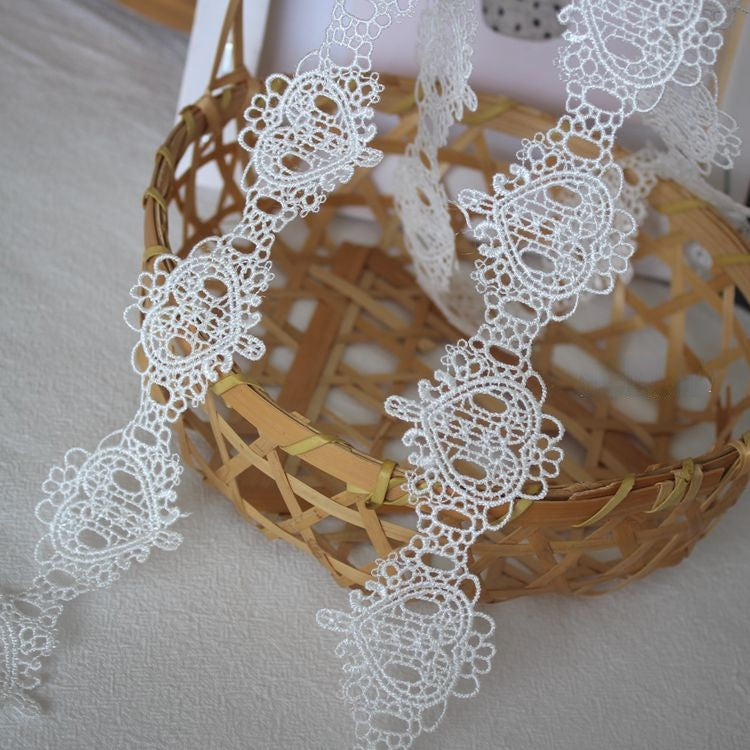 Love Hollow Lace Trim Material Width 4 cm LT0360-Lace Fabric Shop