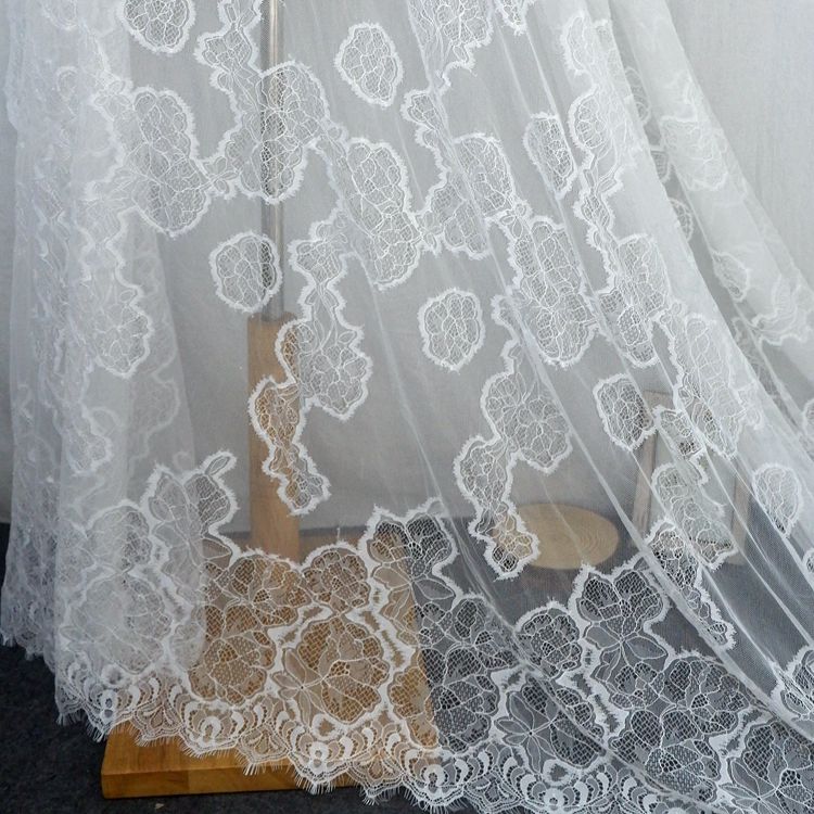 French Guipure Lace Width 150 cm GL0033-Lace Fabric Shop