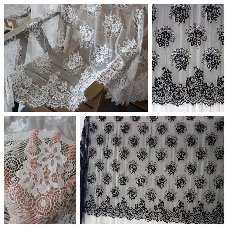 Floral Wide Chantilly Lace Width 150 cm CHL0131-Lace Fabric Shop