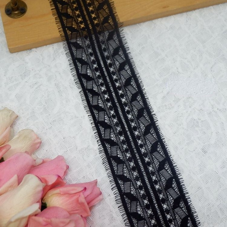 French Lace Trim Width 7-10 cm LT0034-Lace Fabric Shop